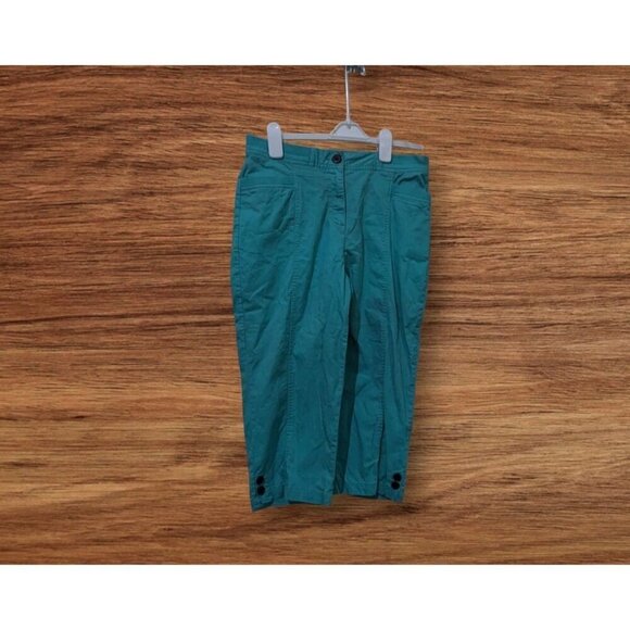 Kim Rogers womens size 12 capri short pants cotton blend stretch - Picture 3 of 6